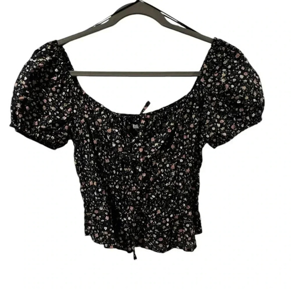 NWT Floral Peasant Top - Picture 1 of 2